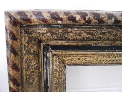 c1920 carved shabby chic frame