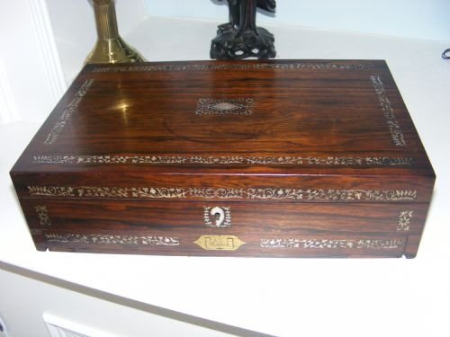 superb c19th ackermanco artists box