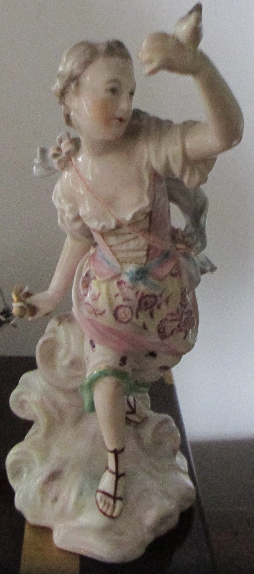 fine early derby c18th soft paste porcelain figure