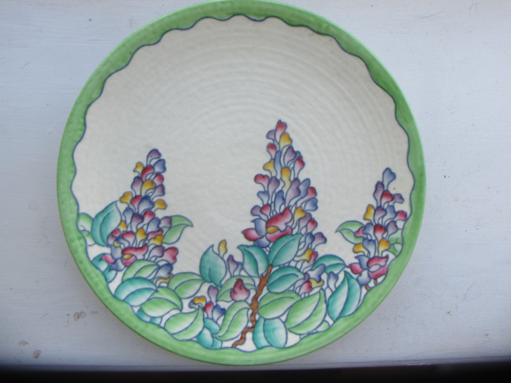 charlotte rhead wisteria charger