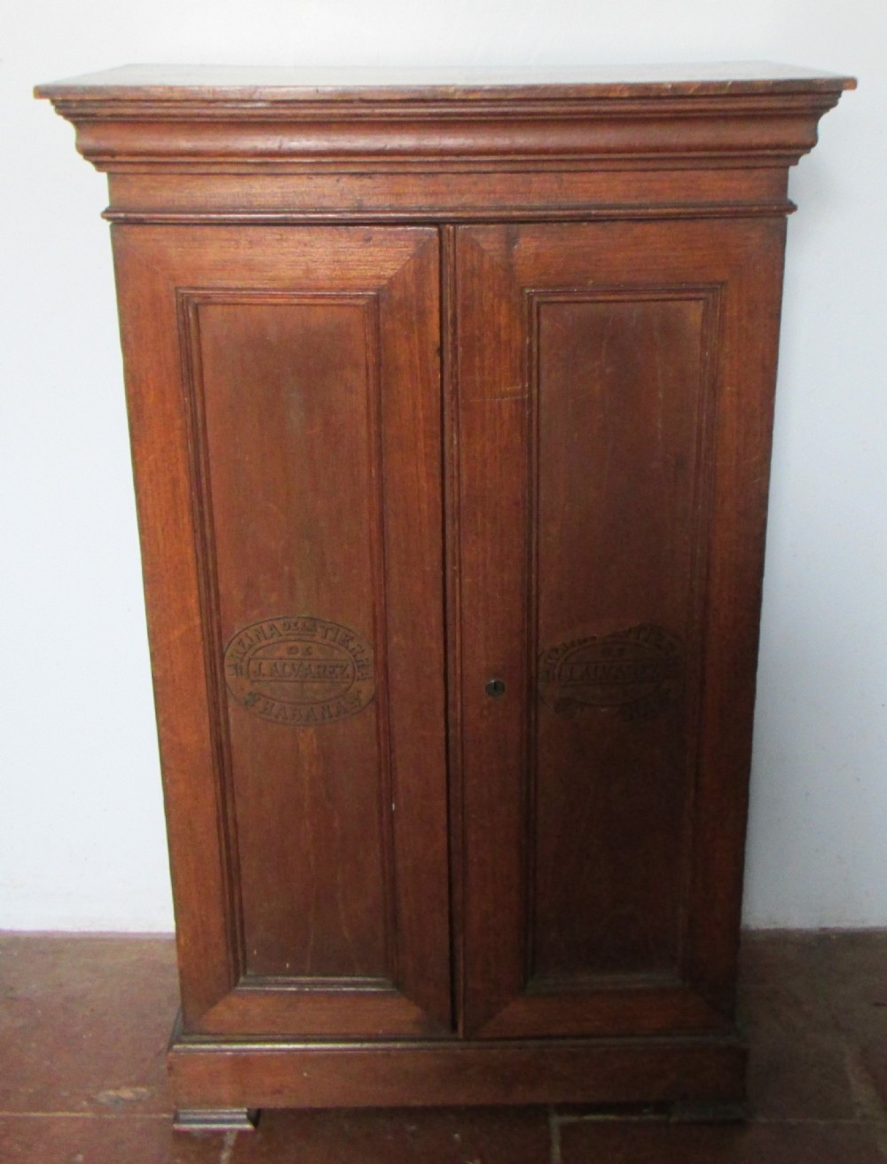 unusual victorian cuban cigar retail cabinet