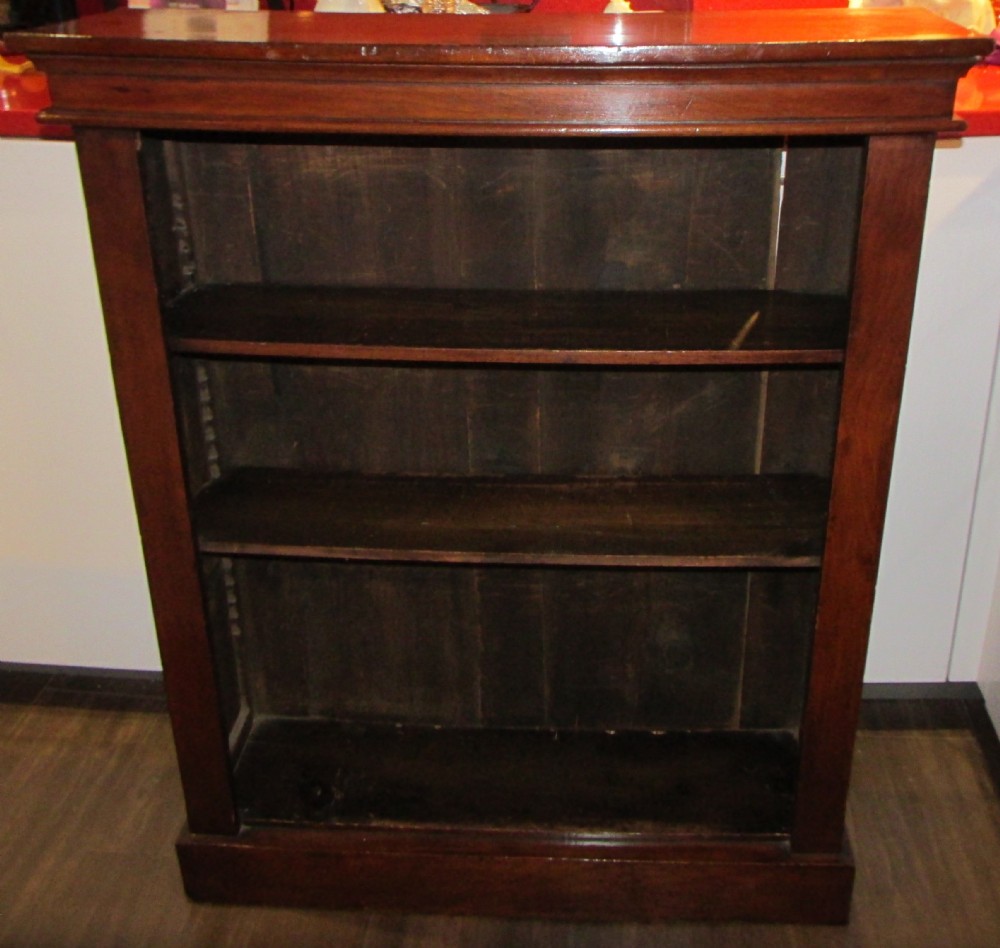 victorian mahogany bookshelves