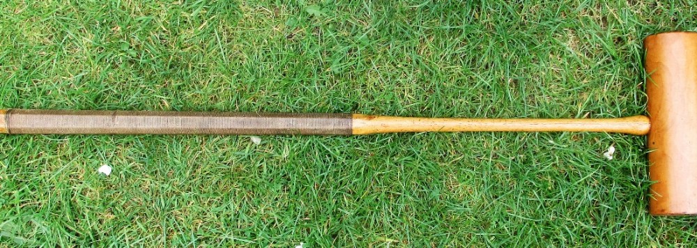 the peel jaques of london croquet mallet
